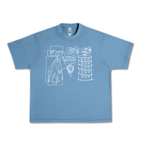 Pebble Blue modest Urban Heavy Tee - artisFamous