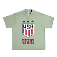 Oil Green uswnt unisex Urban Heavy Tee - artisFamous