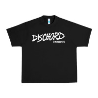 Black Discord American Label Record Urban Heavy Tee - artisFamous