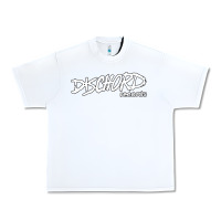 White Discord American Label Record Urban Heavy Tee - artisFamous