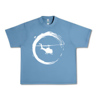 Pebble Blue helicopter Urban Heavy Tee - artisFamous