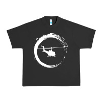 Pigment Black helicopter Urban Heavy Tee - artisFamous