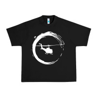 Black helicopter Urban Heavy Tee - artisFamous