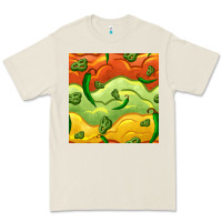 Bone mexican sauce and jalapeno seamless pattern Premium Tee - BundleAndBundleShop
