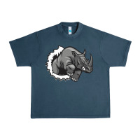 Midnight Navy Rhino Urban Heavy Tee - artisFamous