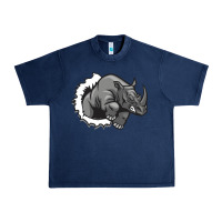 Navy Rhino Urban Heavy Tee - artisFamous