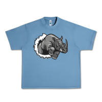 Pebble Blue Rhino Urban Heavy Tee - artisFamous