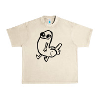 Sandshell Dickbutt Urban Heavy Tee - artisFamous