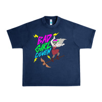 Navy BAD GIRL COVEN - THE OWL HOUSE Urban Heavy Tee - artisFamous