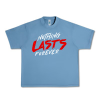 Pebble Blue Nothing lasts forever Urban Heavy Tee - artisFamous