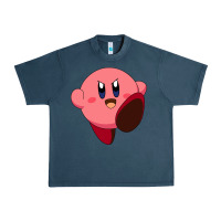 Midnight Navy Kirby's Adventure Urban Heavy Tee - artisFamous