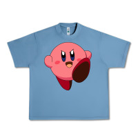 Pebble Blue Kirby's Adventure Urban Heavy Tee - artisFamous