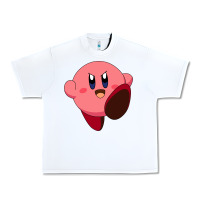 White Kirby's Adventure Urban Heavy Tee - artisFamous