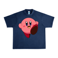 Navy Kirby's Adventure Urban Heavy Tee - artisFamous