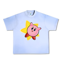 Grape Ice Kirby's Adventure Urban Heavy Tee - artisFamous
