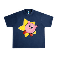 Navy Kirby's Adventure Urban Heavy Tee - artisFamous