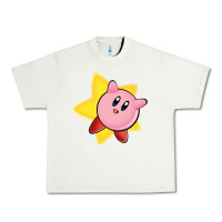 Pistachio Kirby's Adventure Urban Heavy Tee - artisFamous