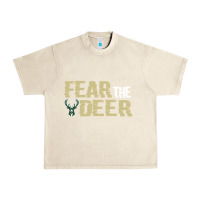 Sandshell fear the deer Urban Heavy Tee - artisFamous