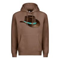 Chestnut cowboy cap Premium Hoodie - BarkalooDesign