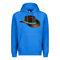 True Royal cowboy cap Premium Hoodie - BarkalooDesign