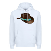 White cowboy cap Premium Hoodie - BarkalooDesign