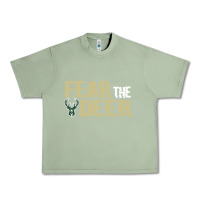 Oil Green fear the deer Urban Heavy Tee - artisFamous
