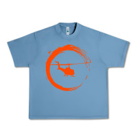 Pebble Blue helicopter Urban Heavy Tee - artisFamous