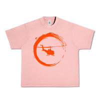 Salmon helicopter Urban Heavy Tee - artisFamous