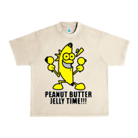 Sandshell peanut butter jelly time banana Urban Heavy Tee - artisFamous