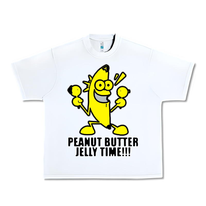 Peanut Butter Jelly Time Banana Urban Heavy Tee by artisFamous | Teevron