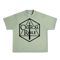 Oil Green critical role Urban Heavy Tee - artisFamous