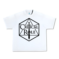 White critical role Urban Heavy Tee - artisFamous