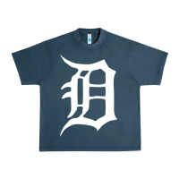 Midnight Navy detroit Urban Heavy Tee - artisFamous