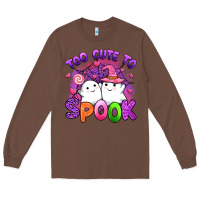 Chestnut too cute spook Long Sleeve Tee - Artiststas