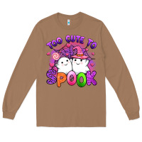 Toasted Coconut too cute spook Long Sleeve Tee - Artiststas