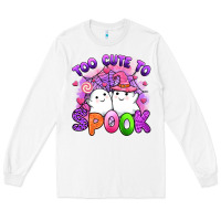 White too cute spook Long Sleeve Tee - Artiststas