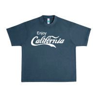 Midnight Navy enjoy california Urban Heavy Tee - artisFamous