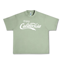 Oil Green enjoy california Urban Heavy Tee - artisFamous