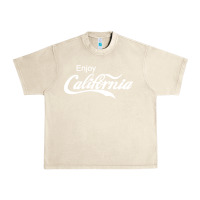 Sandshell enjoy california Urban Heavy Tee - artisFamous