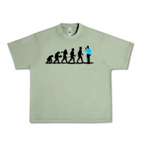 Oil Green evolution spock Urban Heavy Tee - artisFamous