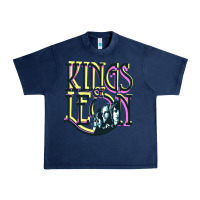 Navy kings of leon Urban Heavy Tee - artisFamous