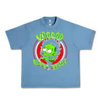 Pebble Blue voodoo glow skulls Urban Heavy Tee - artisFamous