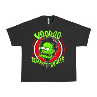 Pigment Black voodoo glow skulls Urban Heavy Tee - artisFamous