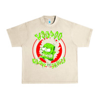 Sandshell voodoo glow skulls Urban Heavy Tee - artisFamous