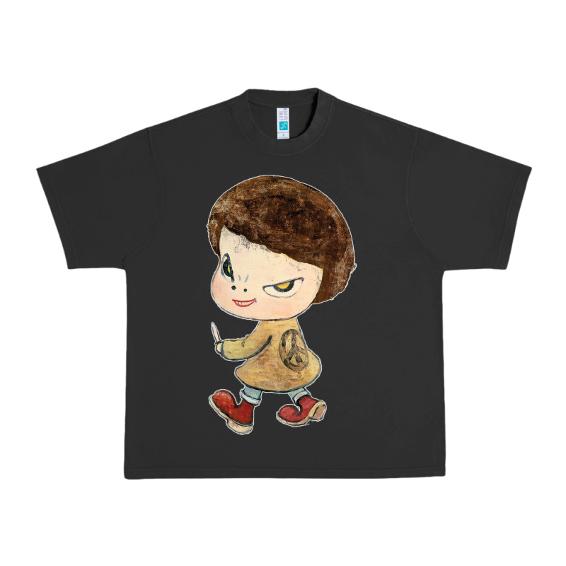 Little Yoshitomo Knives Urban Heavy Tee by artisFamous | Teevron