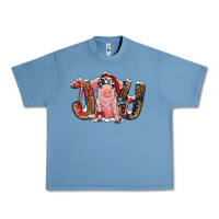 Pebble Blue joy with pig Urban Heavy Tee - RanaPortraitStore