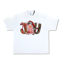 White joy with pig Urban Heavy Tee - RanaPortraitStore