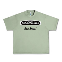 Oil Green freightliner run smart Urban Heavy Tee - artisFamous
