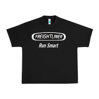 Black freightliner run smart Urban Heavy Tee - artisFamous