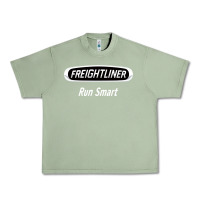 Oil Green freightliner run smart Urban Heavy Tee - artisFamous